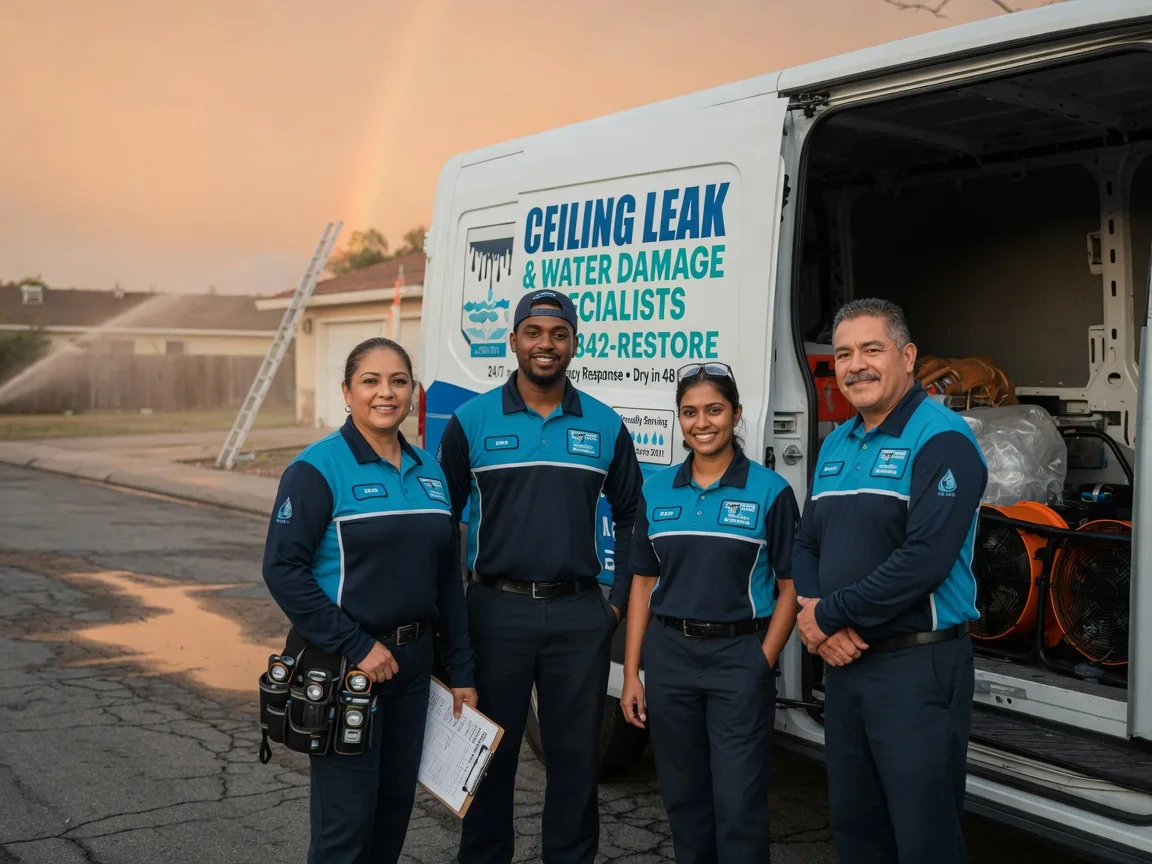 Ceiling Leak Cleanup company in Dale, TX